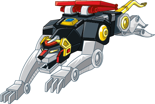 Voltron Web Lion Header Character